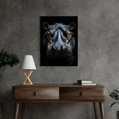 Stoic Presence - Wildlife Wall Art - Aestheticanvas