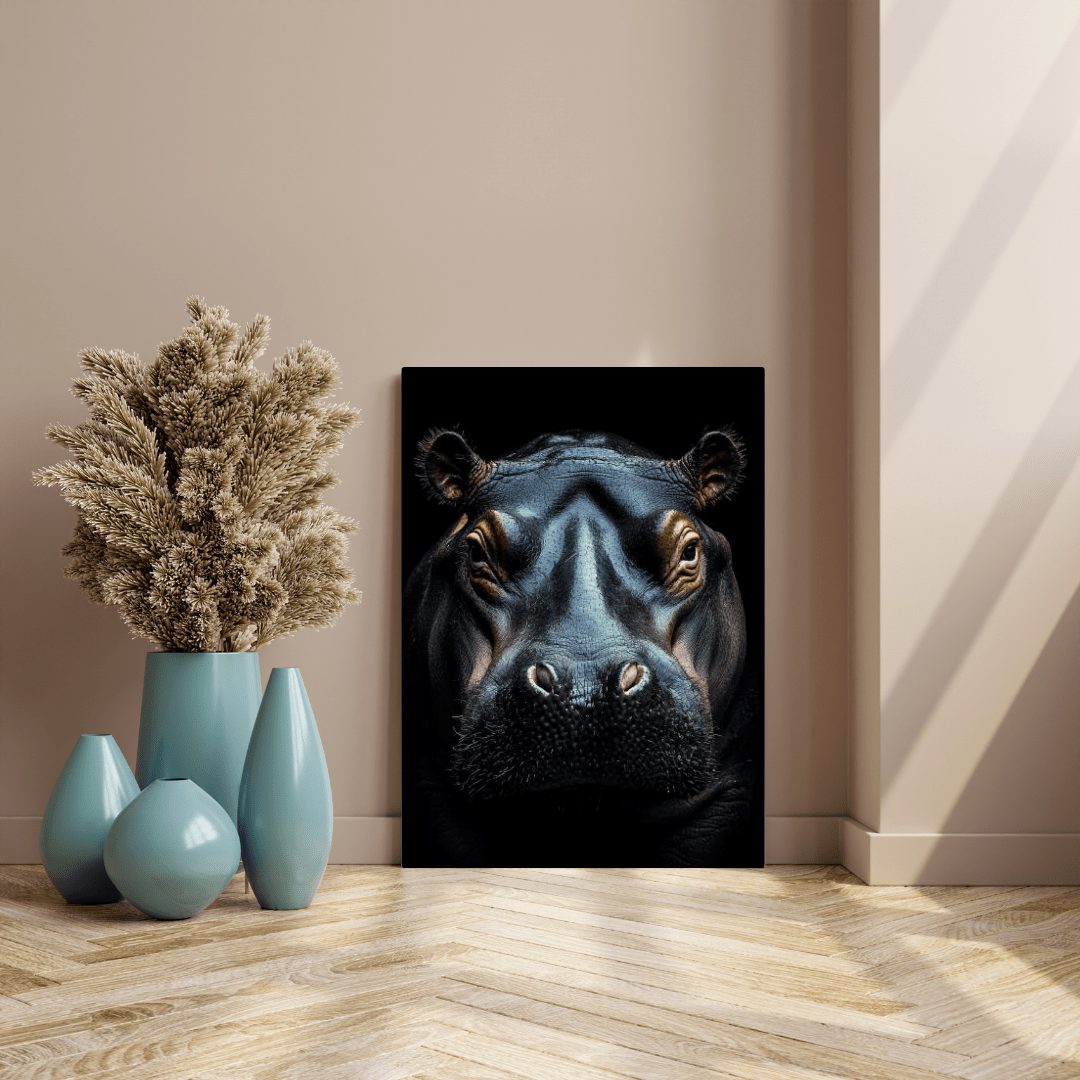 Stoic Presence - Wildlife Wall Art - Aestheticanvas