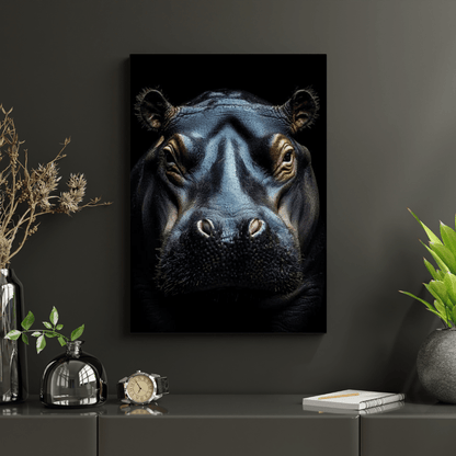 Stoic Presence - Wildlife Wall Art - Aestheticanvas