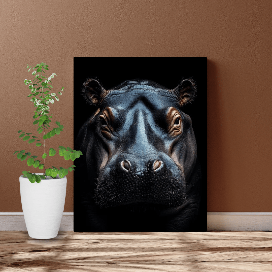 Stoic Presence - Wildlife Wall Art - Aestheticanvas