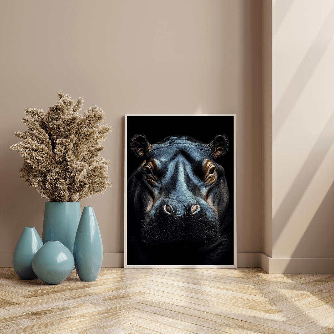 Stoic Presence - Wildlife Wall Art - Aestheticanvas