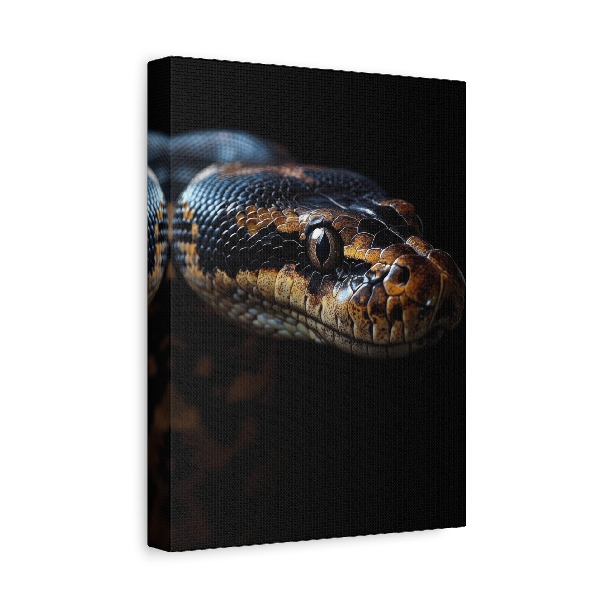 Striking Python Elegance - Wildlife Wall Art - Aestheticanvas