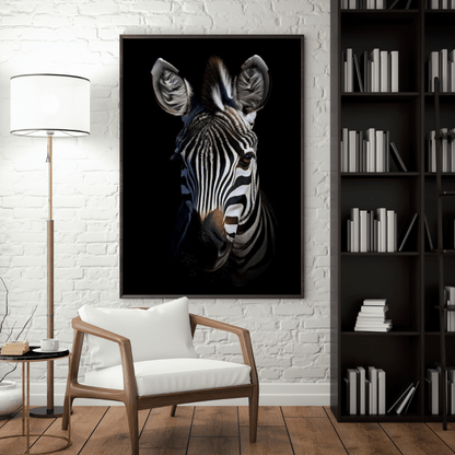 Striking Stripes - Wildlife Wall Art - Aestheticanvas