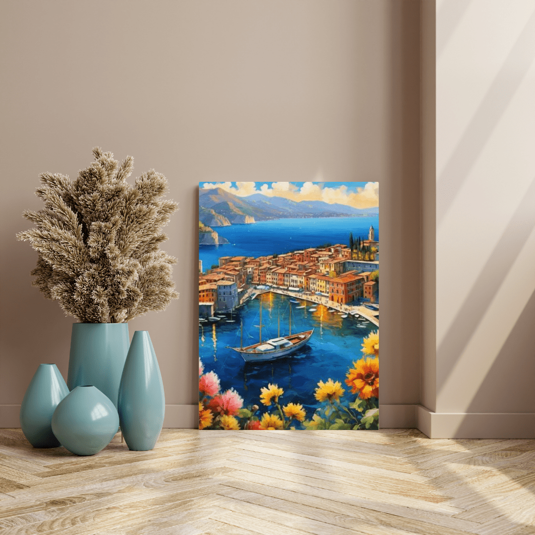 Summer In Italy - Italian Wall Art - Aestheticanvas