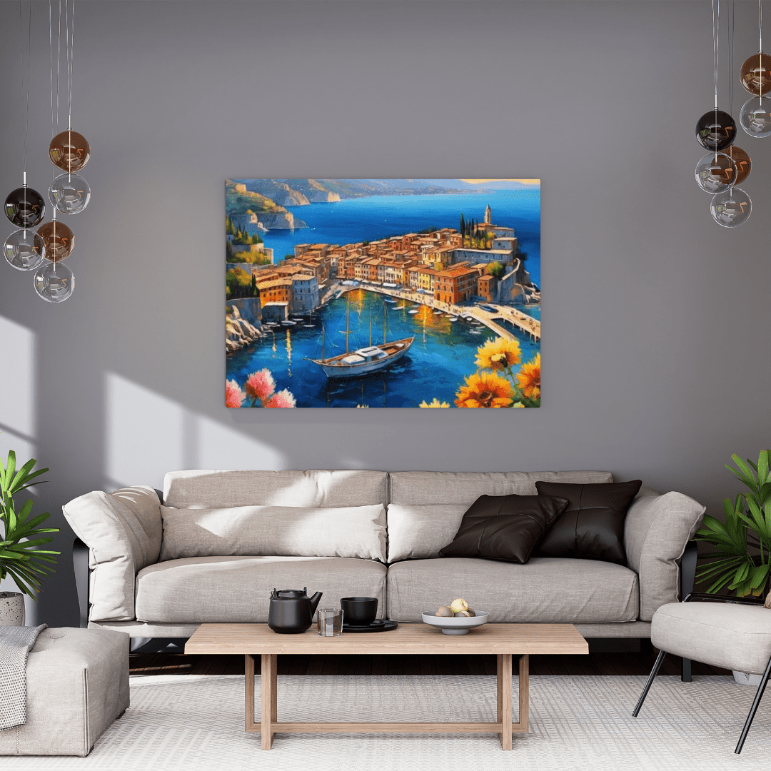 Summer In Italy - Italian Wall Art - Aestheticanvas