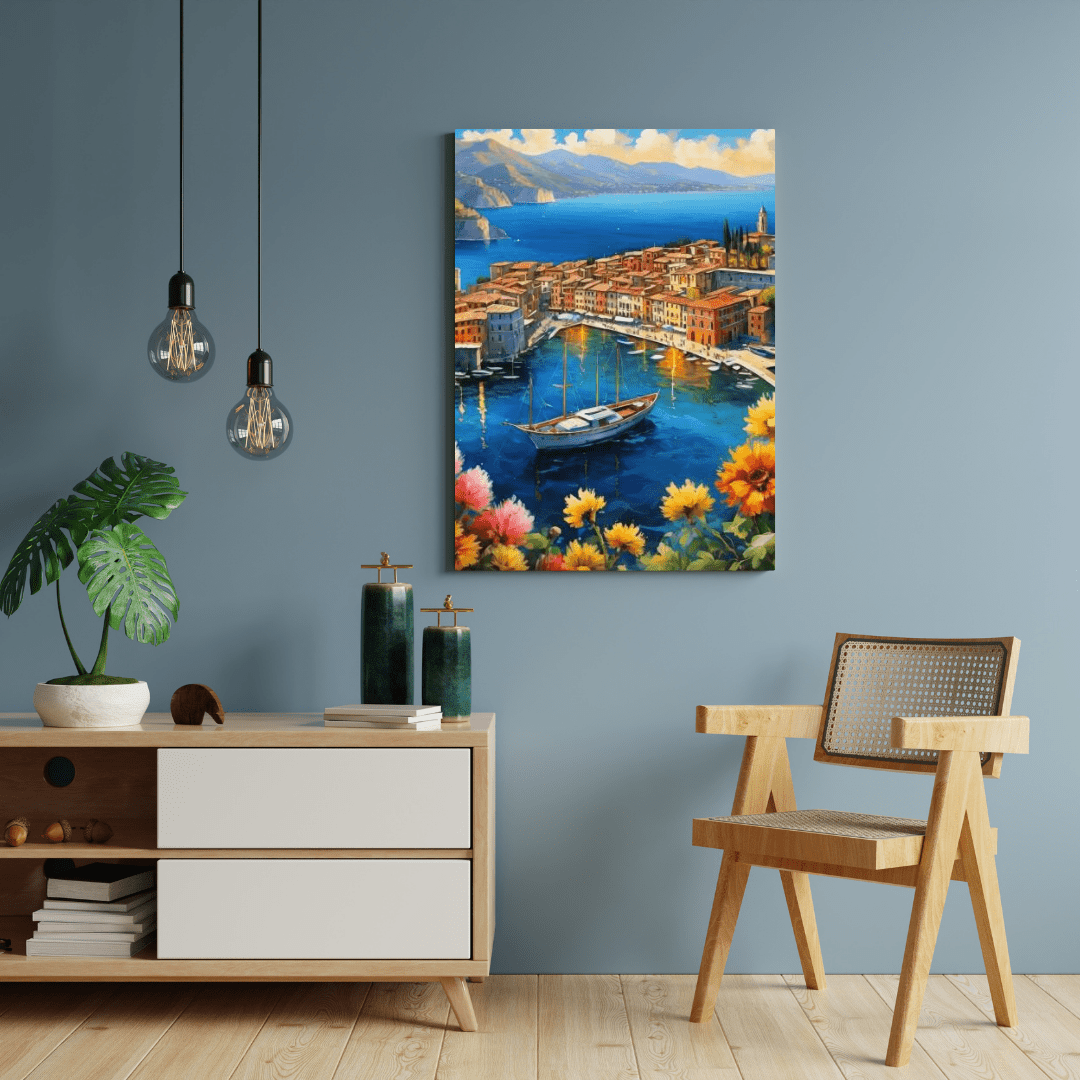 Summer In Italy - Italian Wall Art - Aestheticanvas