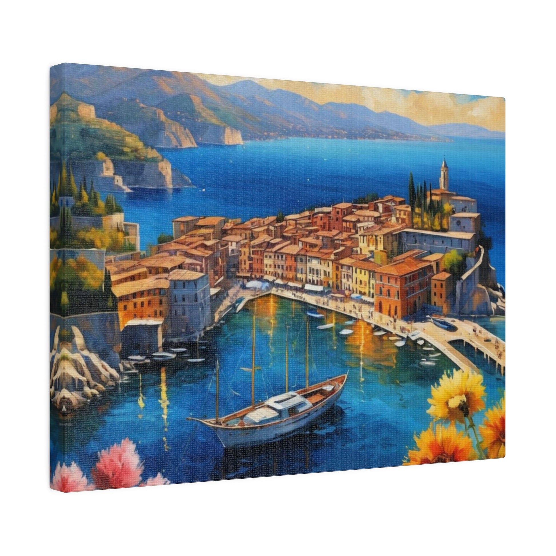 Summer In Italy - Italian Wall Art - Aestheticanvas