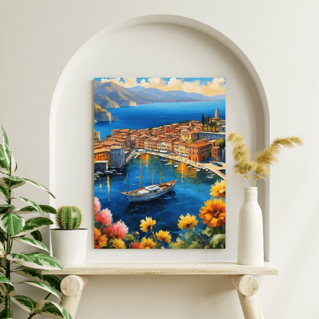 Summer In Italy - Italian Wall Art - Aestheticanvas