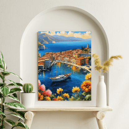 Summer In Italy - Italian Wall Art - Aestheticanvas