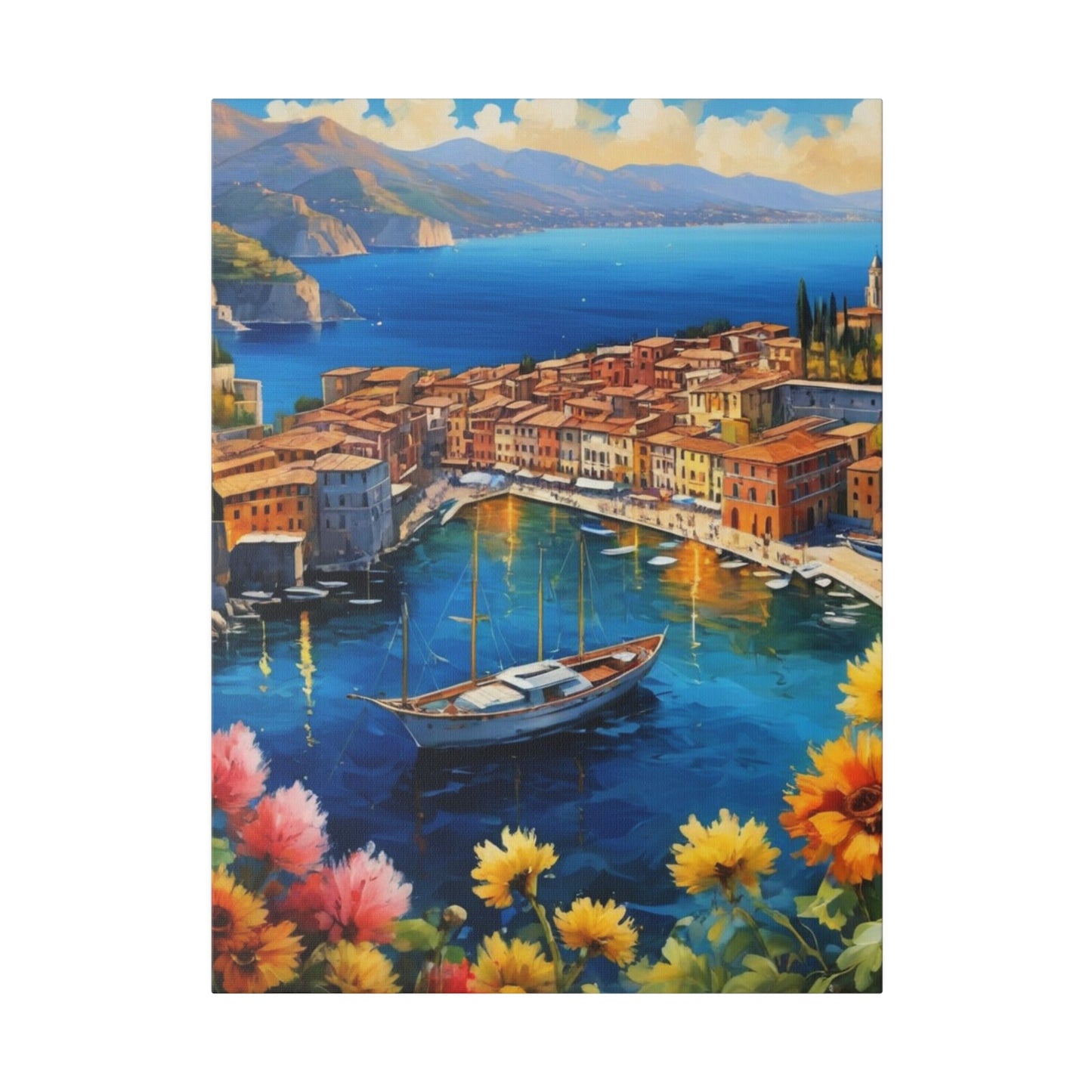 Summer In Italy - Italian Wall Art - Aestheticanvas