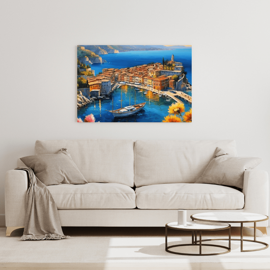 Summer In Italy - Italian Wall Art - Aestheticanvas