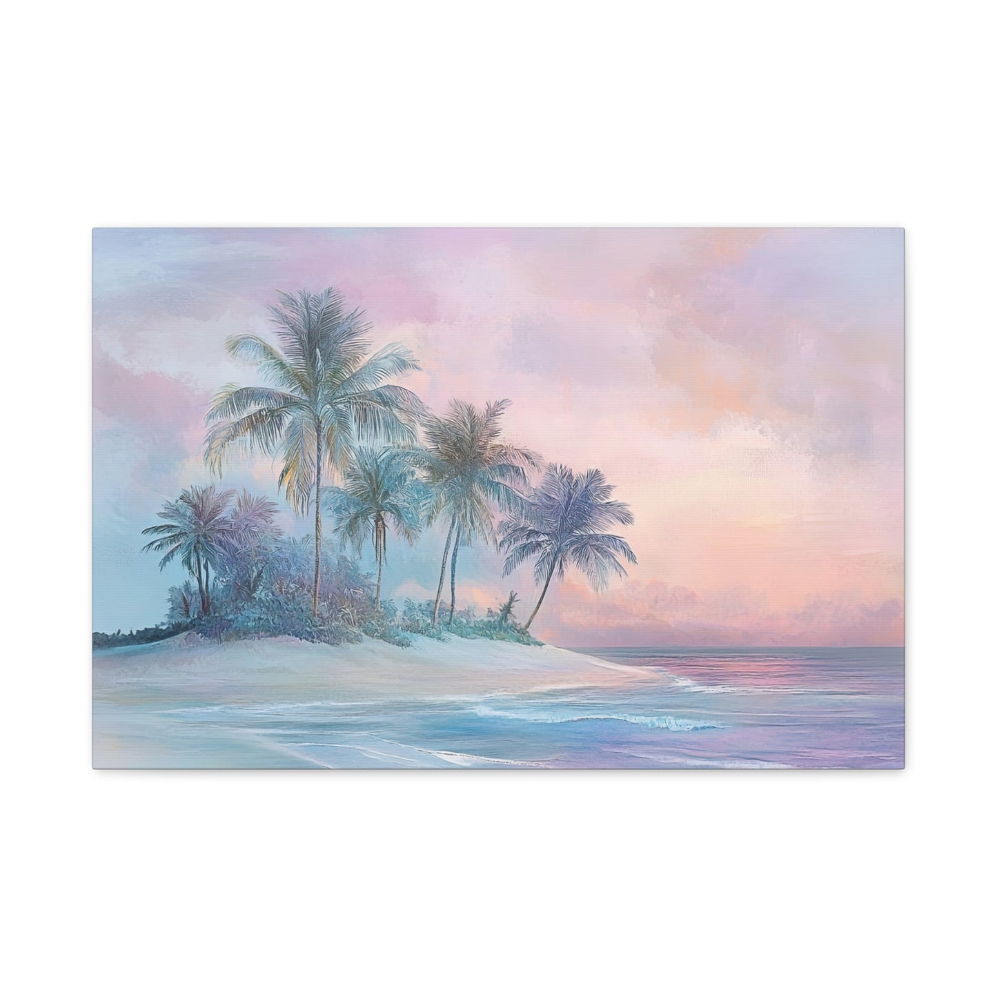 Sunrise in Paradise – Tropical Island Wall Art - Aestheticanvas