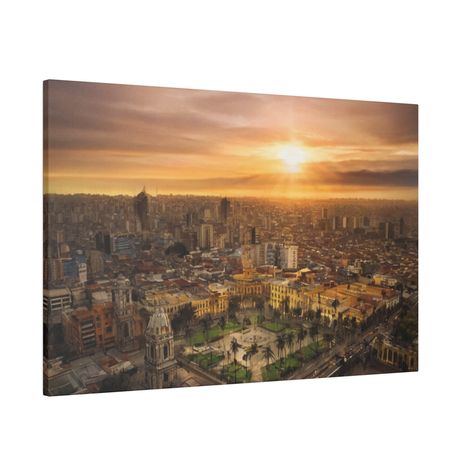 Sunset In Lima Peru - City Wall Art - Aestheticanvas