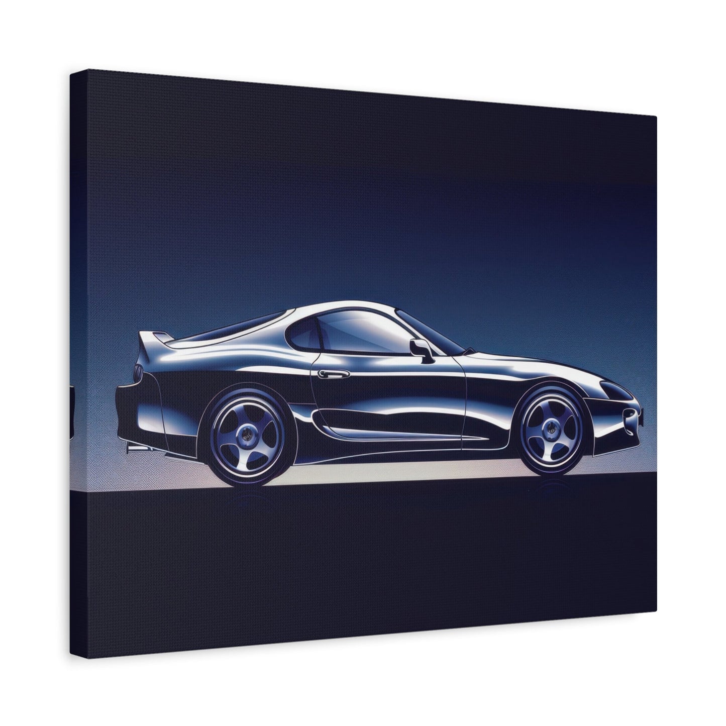 Supreme Toyota Supra MK4 - Car Wall Art - Aestheticanvas