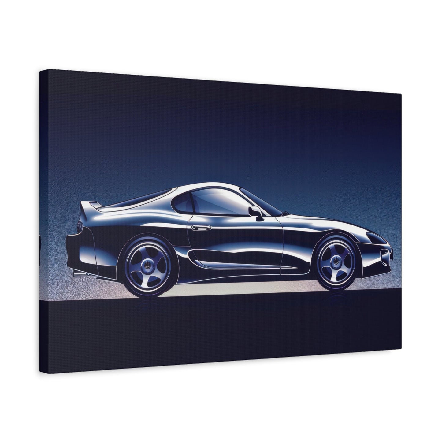 Supreme Toyota Supra MK4 - Car Wall Art - Aestheticanvas