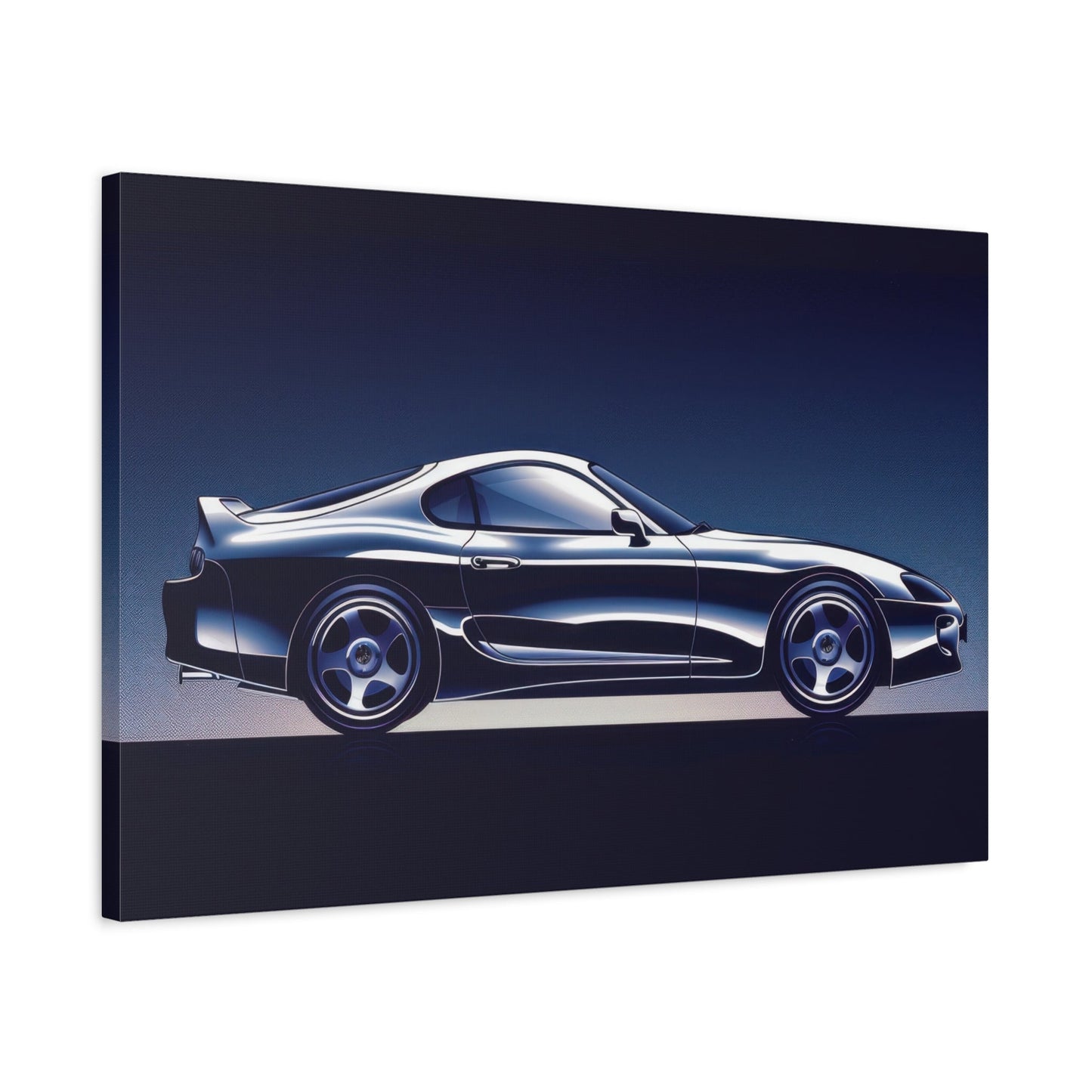 Supreme Toyota Supra MK4 - Car Wall Art - Aestheticanvas