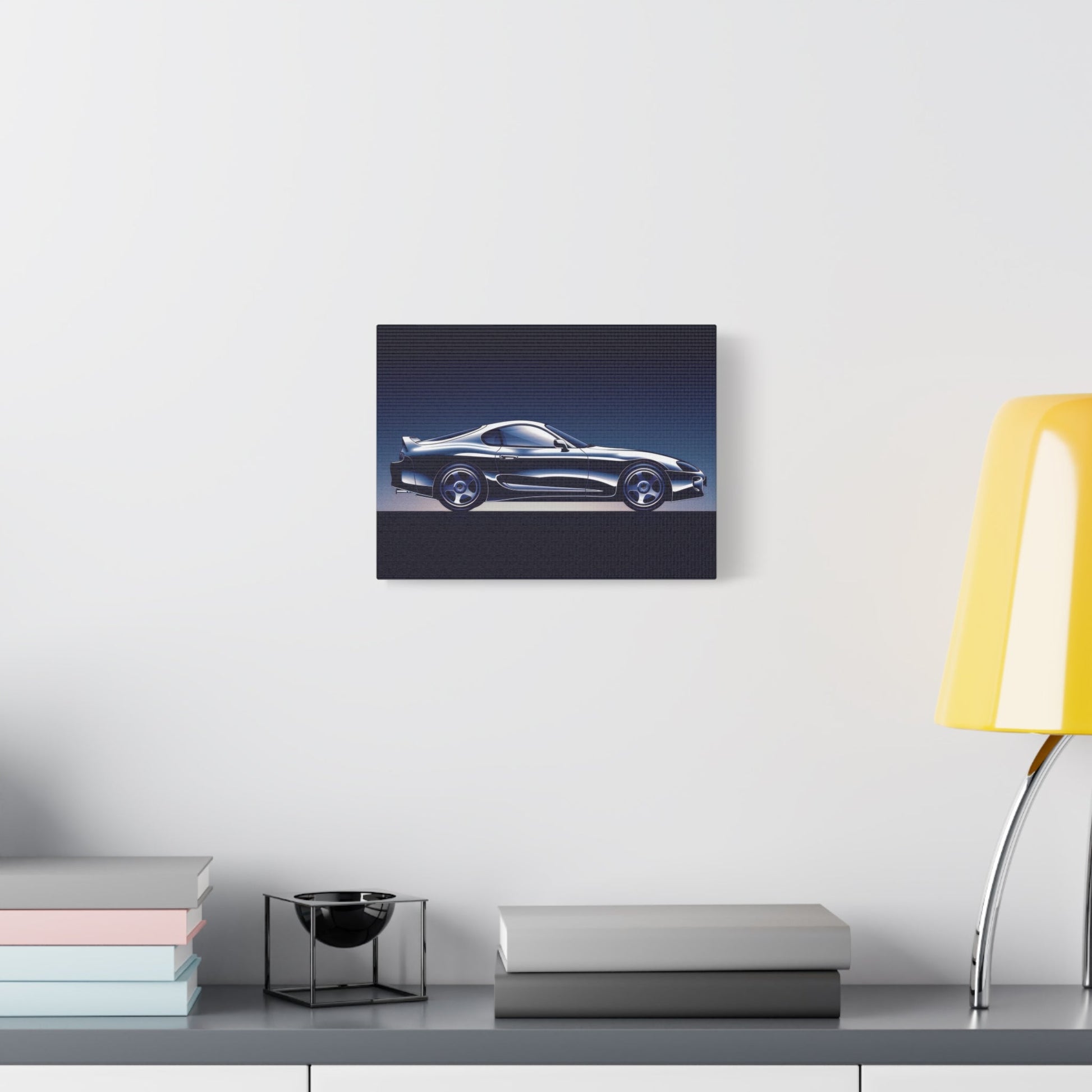 Supreme Toyota Supra MK4 - Car Wall Art - Aestheticanvas