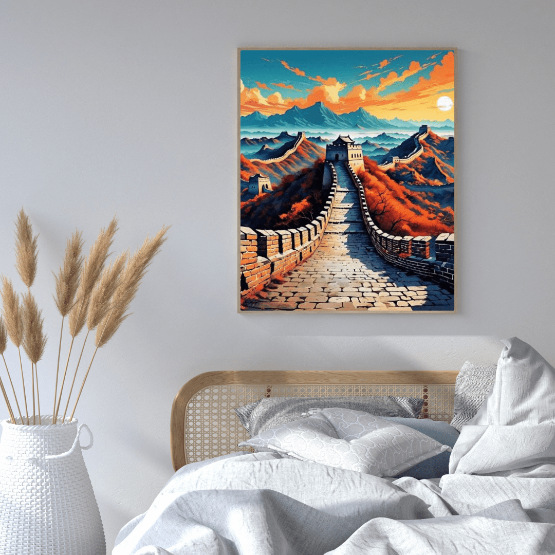 The Great Wall Of China - Wall Art - Aestheticanvas