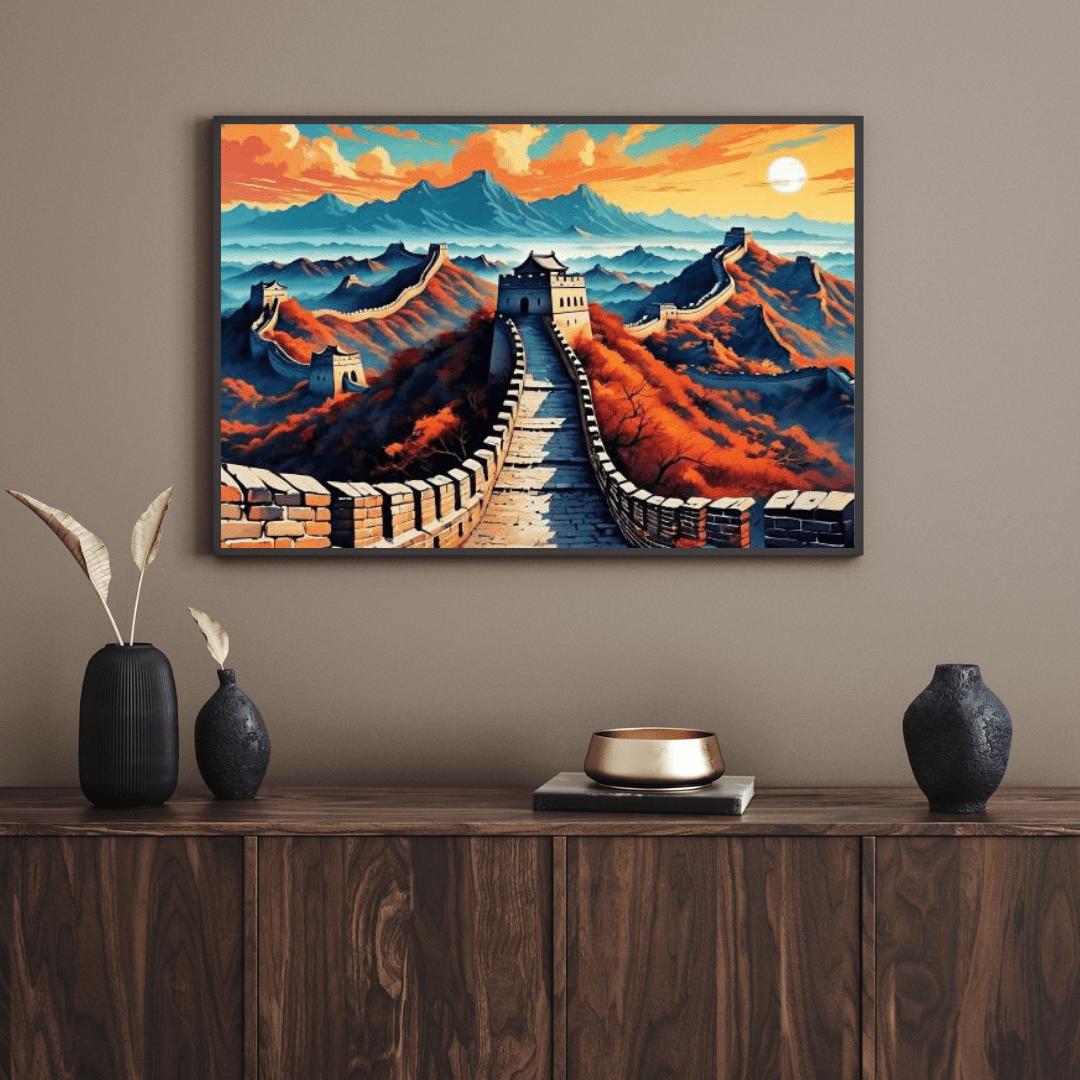 The Great Wall Of China - Wall Art - Aestheticanvas