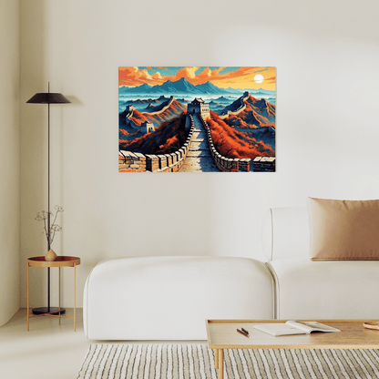 The Great Wall Of China - Wall Art - Aestheticanvas