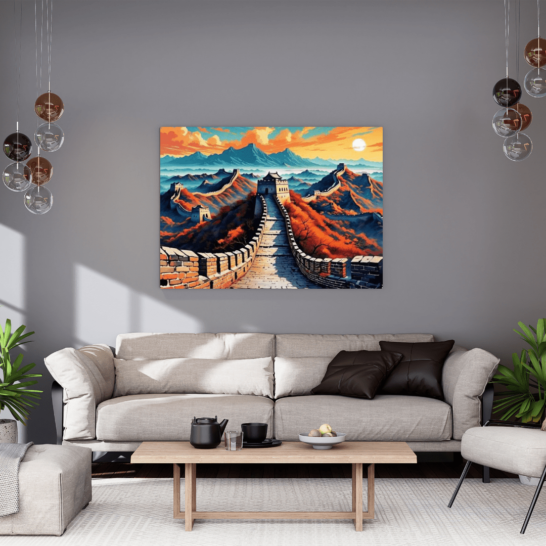 The Great Wall Of China - Wall Art - Aestheticanvas