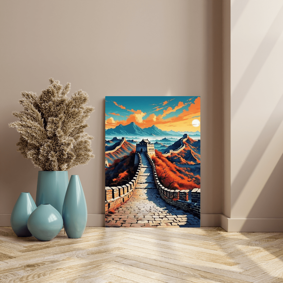 The Great Wall Of China - Wall Art - Aestheticanvas