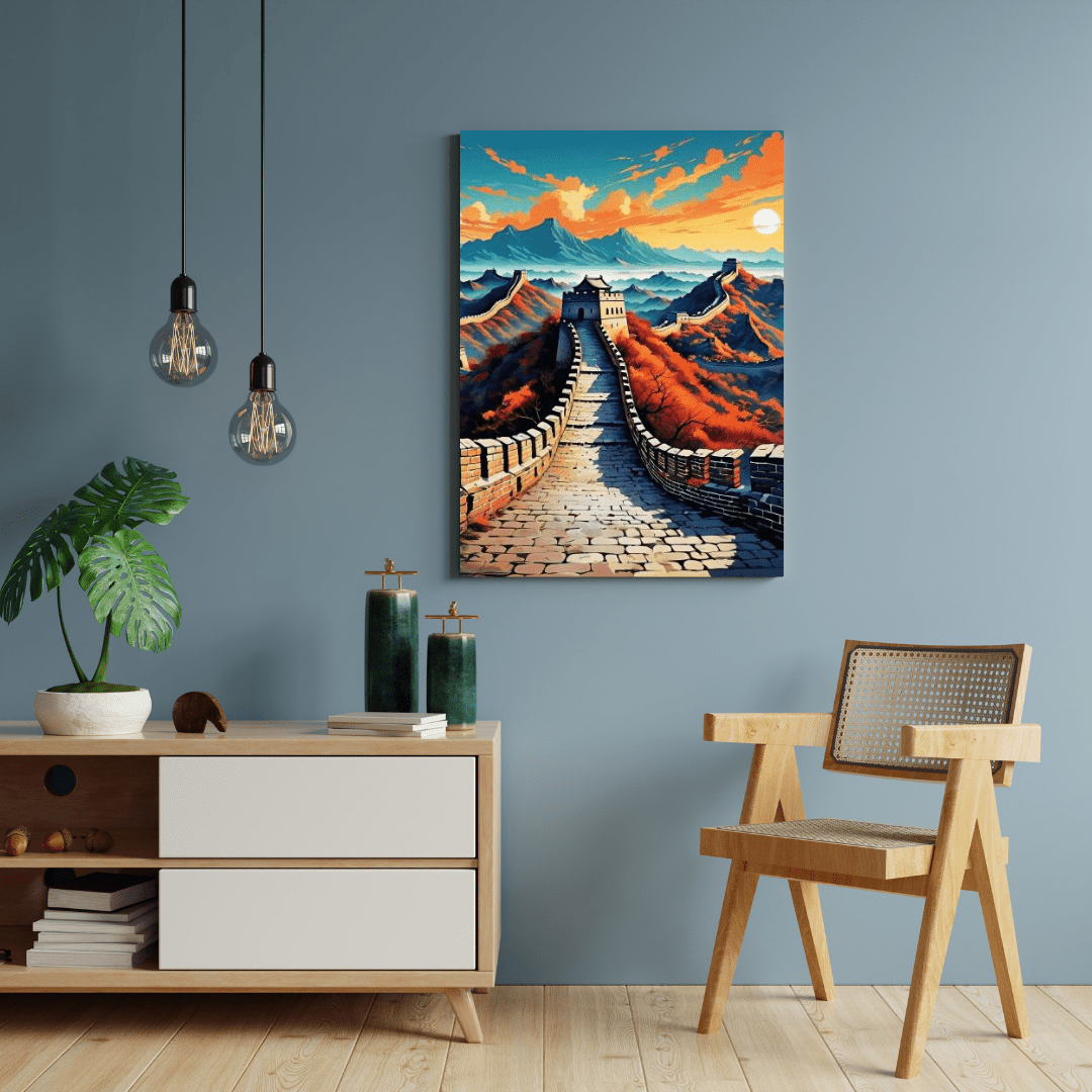 The Great Wall Of China - Wall Art - Aestheticanvas