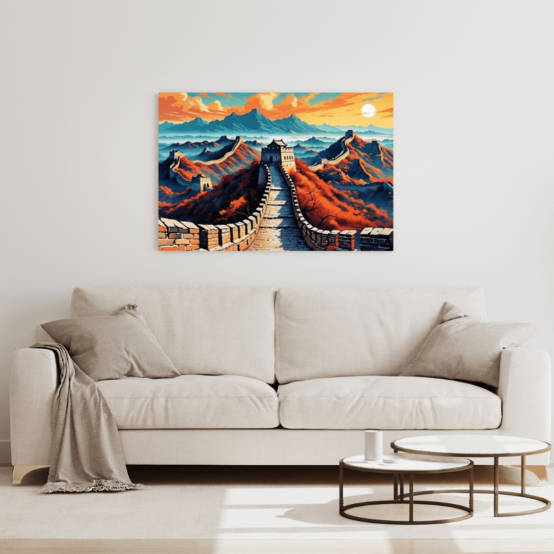 The Great Wall Of China - Wall Art - Aestheticanvas