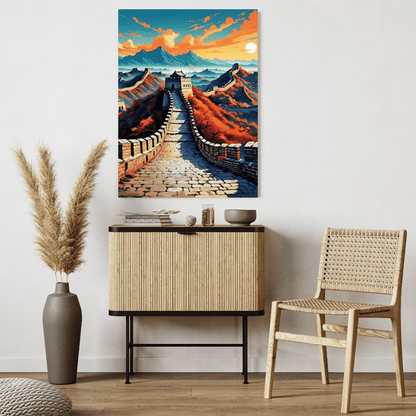 The Great Wall Of China - Wall Art - Aestheticanvas