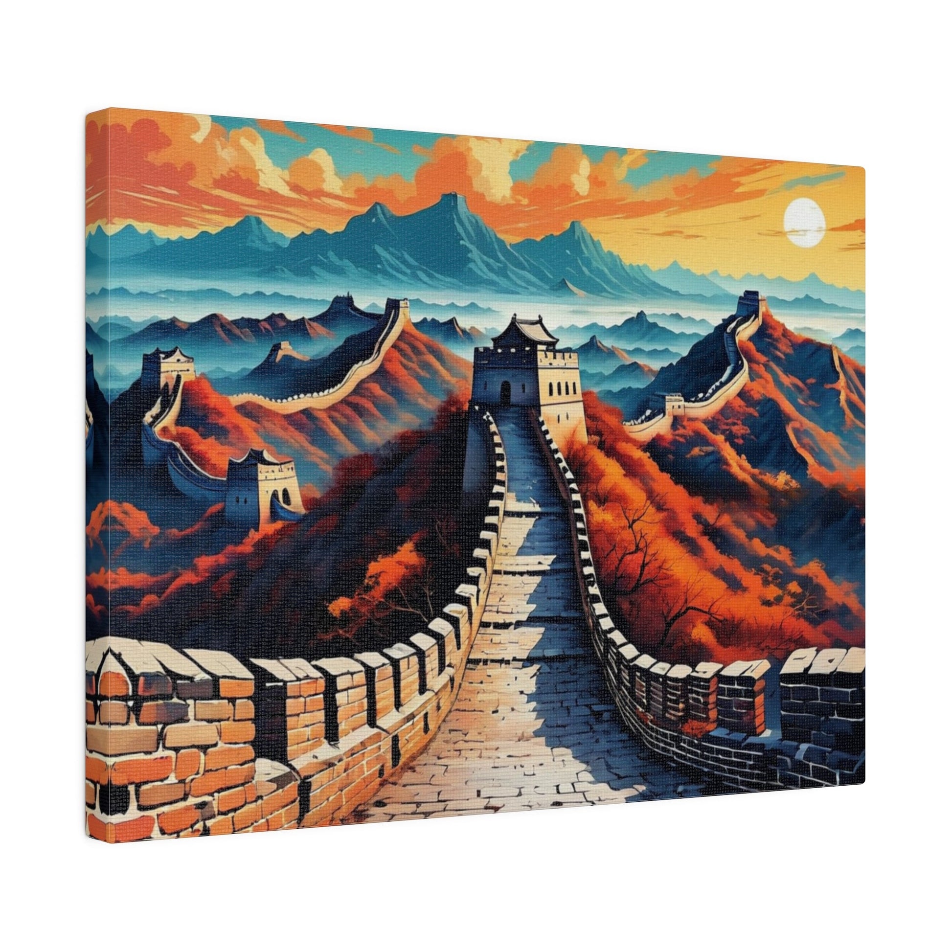 The Great Wall Of China - Wall Art - Aestheticanvas