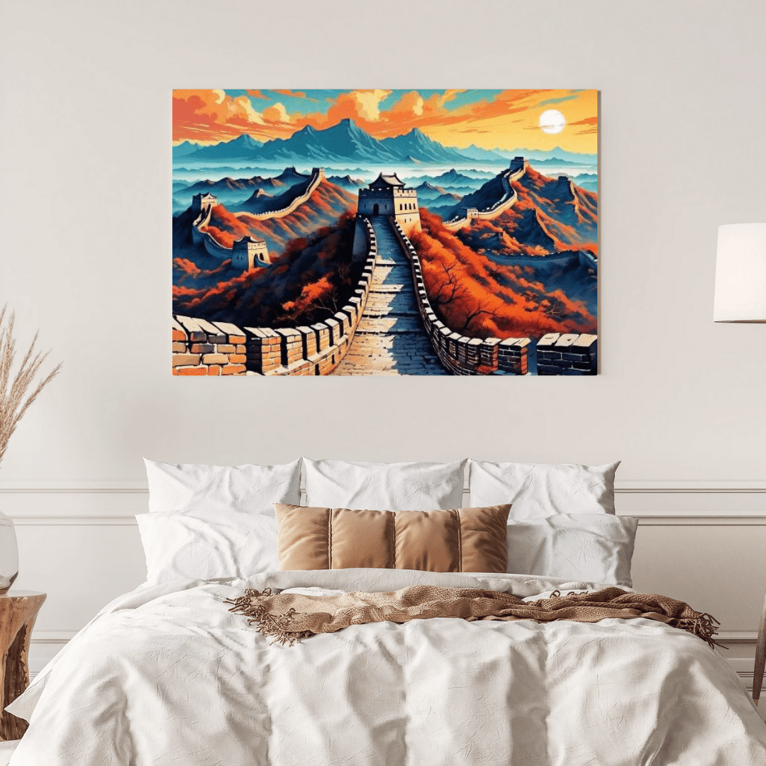 The Great Wall Of China - Wall Art - Aestheticanvas