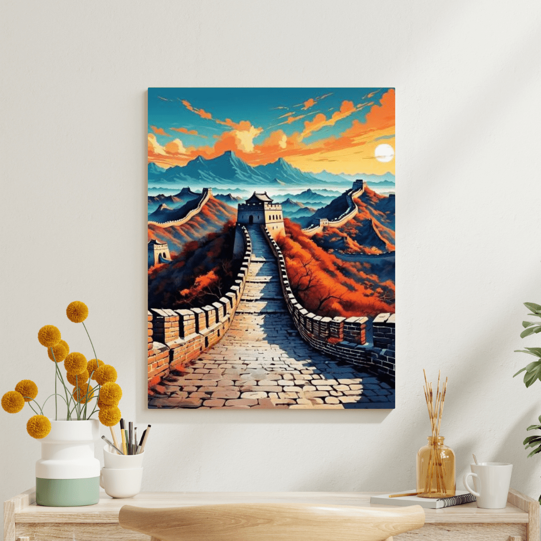 The Great Wall Of China - Wall Art - Aestheticanvas