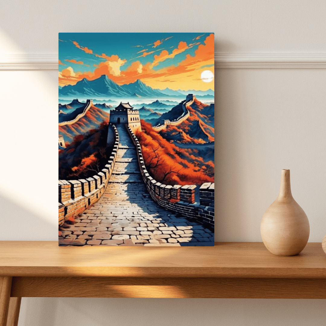 The Great Wall Of China - Wall Art - Aestheticanvas