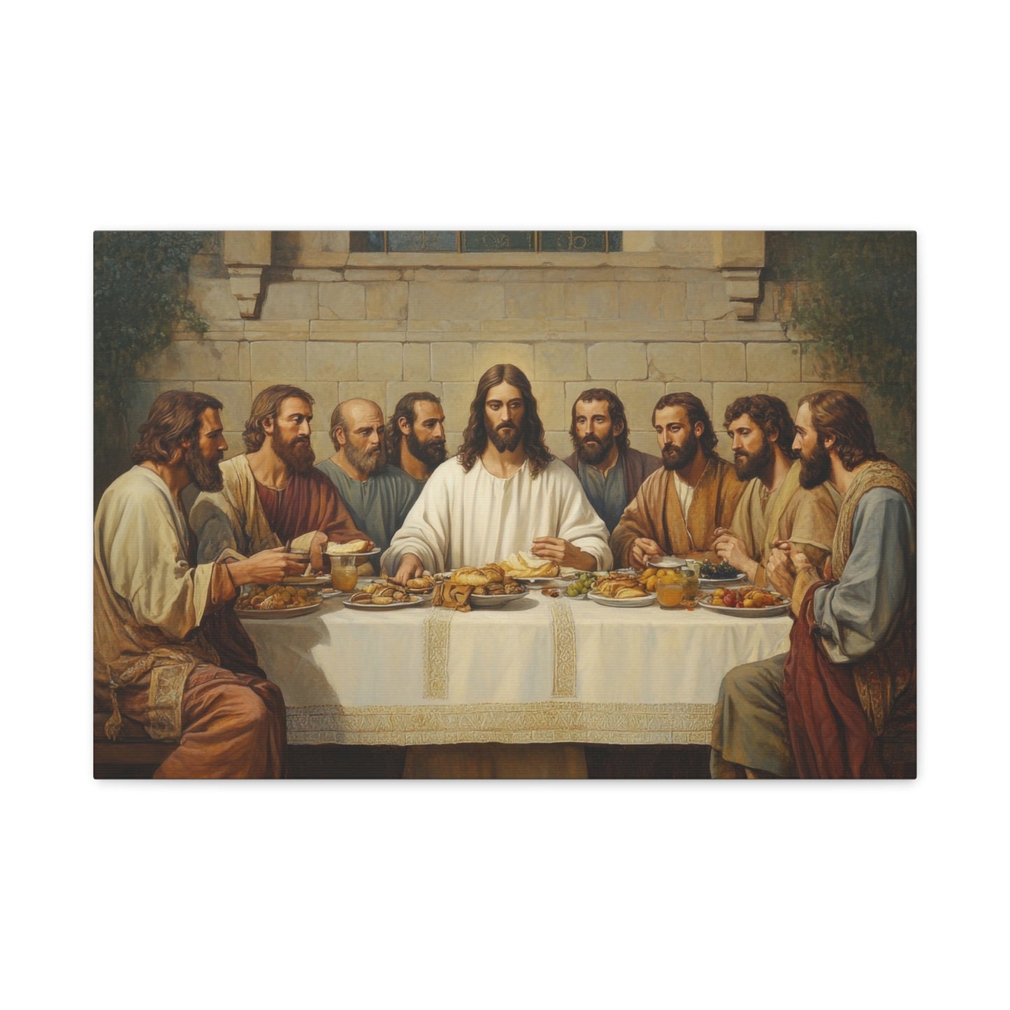 The Last Supper Divine Moment - Religious Wall Art - Aestheticanvas