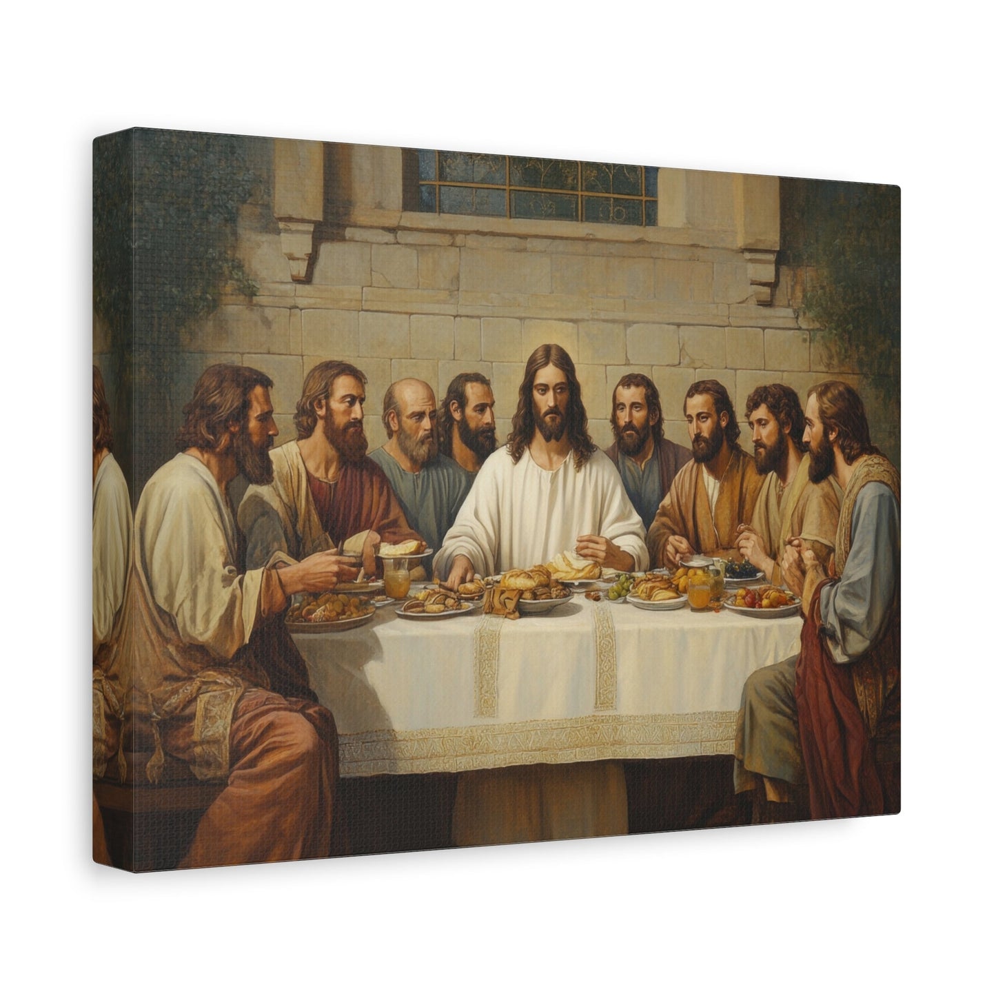 The Last Supper Divine Moment - Religious Wall Art - Aestheticanvas