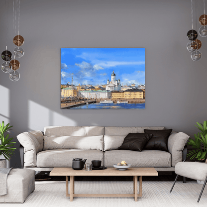 The Port of Helsinki - City Wall Art - Aestheticanvas