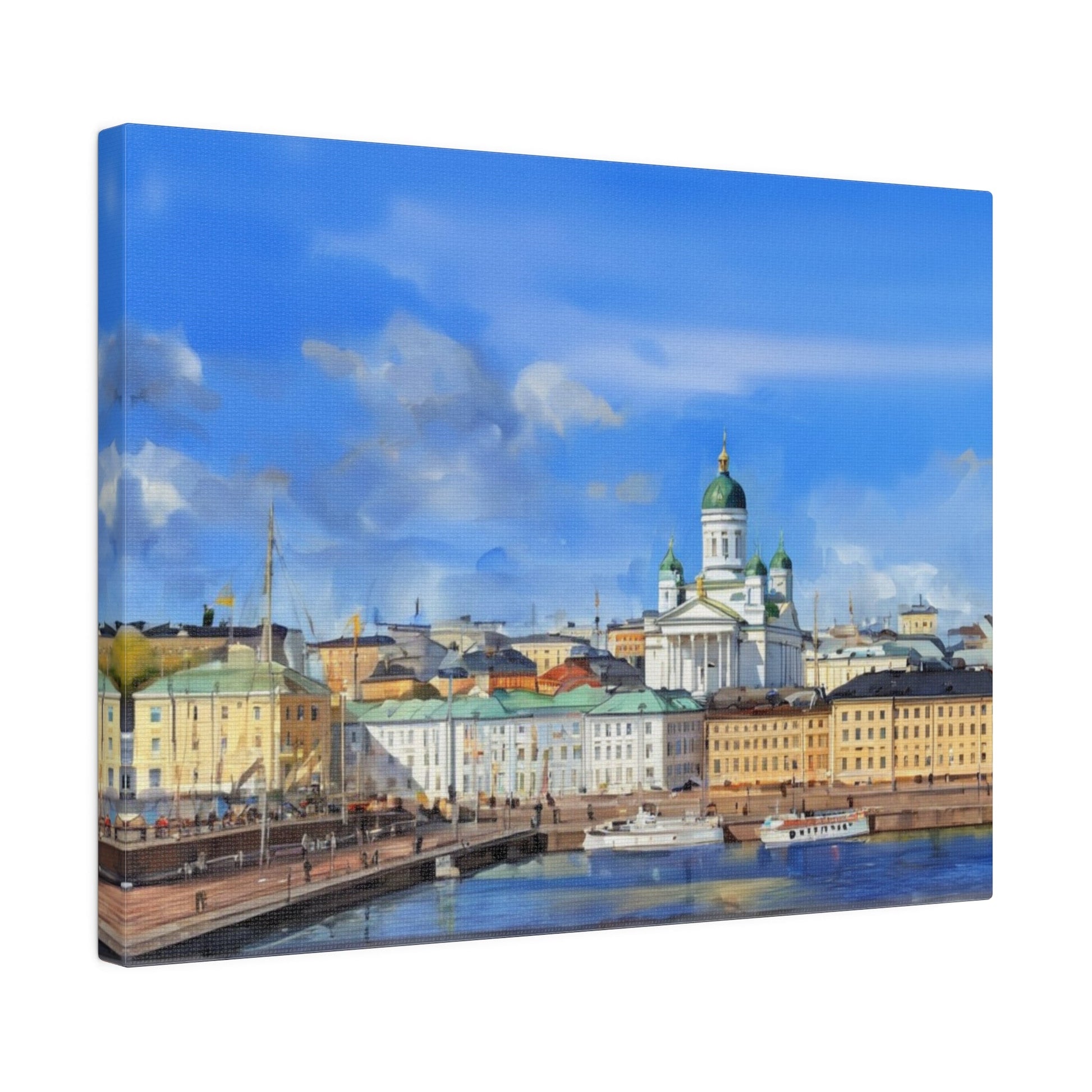 The Port of Helsinki - City Wall Art - Aestheticanvas