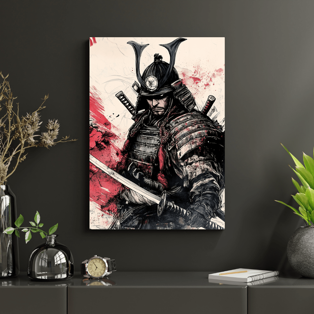 The Spirit of Bushido - Samurai Wall Art - Aestheticanvas