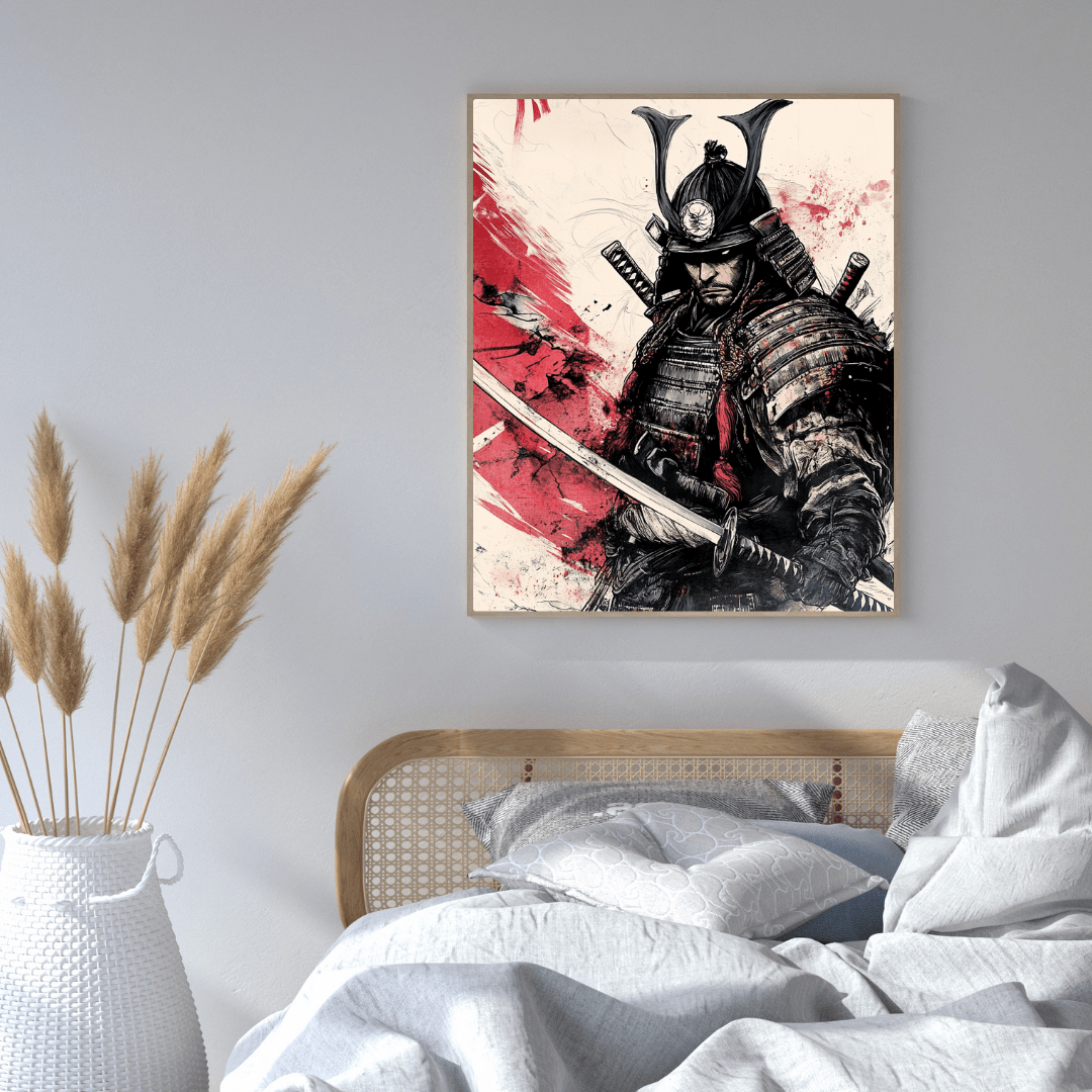 The Spirit of Bushido - Samurai Wall Art - Aestheticanvas