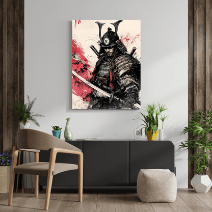 The Spirit of Bushido - Samurai Wall Art - Aestheticanvas