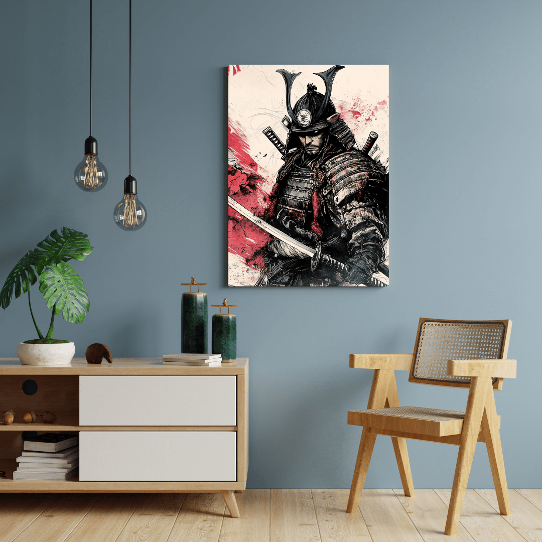 The Spirit of Bushido - Samurai Wall Art - Aestheticanvas