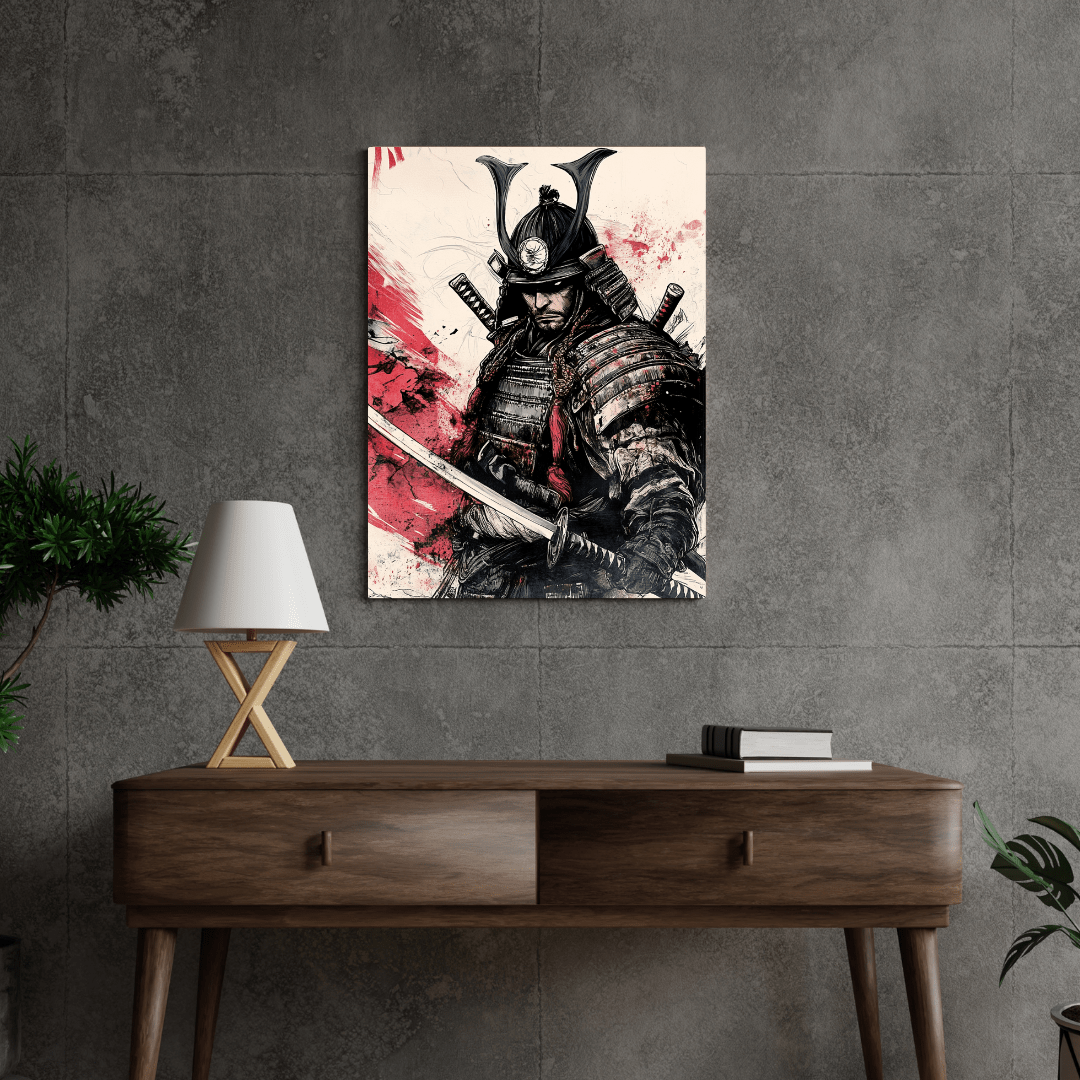 The Spirit of Bushido - Samurai Wall Art - Aestheticanvas