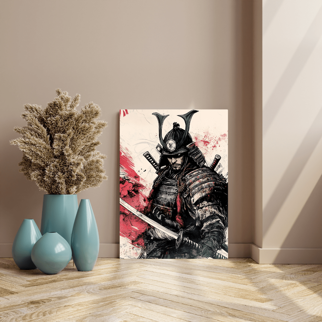 The Spirit of Bushido - Samurai Wall Art - Aestheticanvas