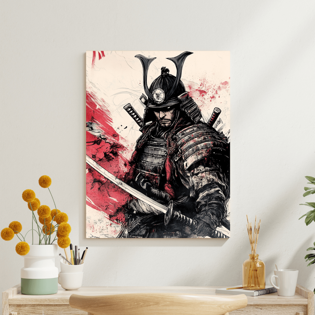 The Spirit of Bushido - Samurai Wall Art - Aestheticanvas