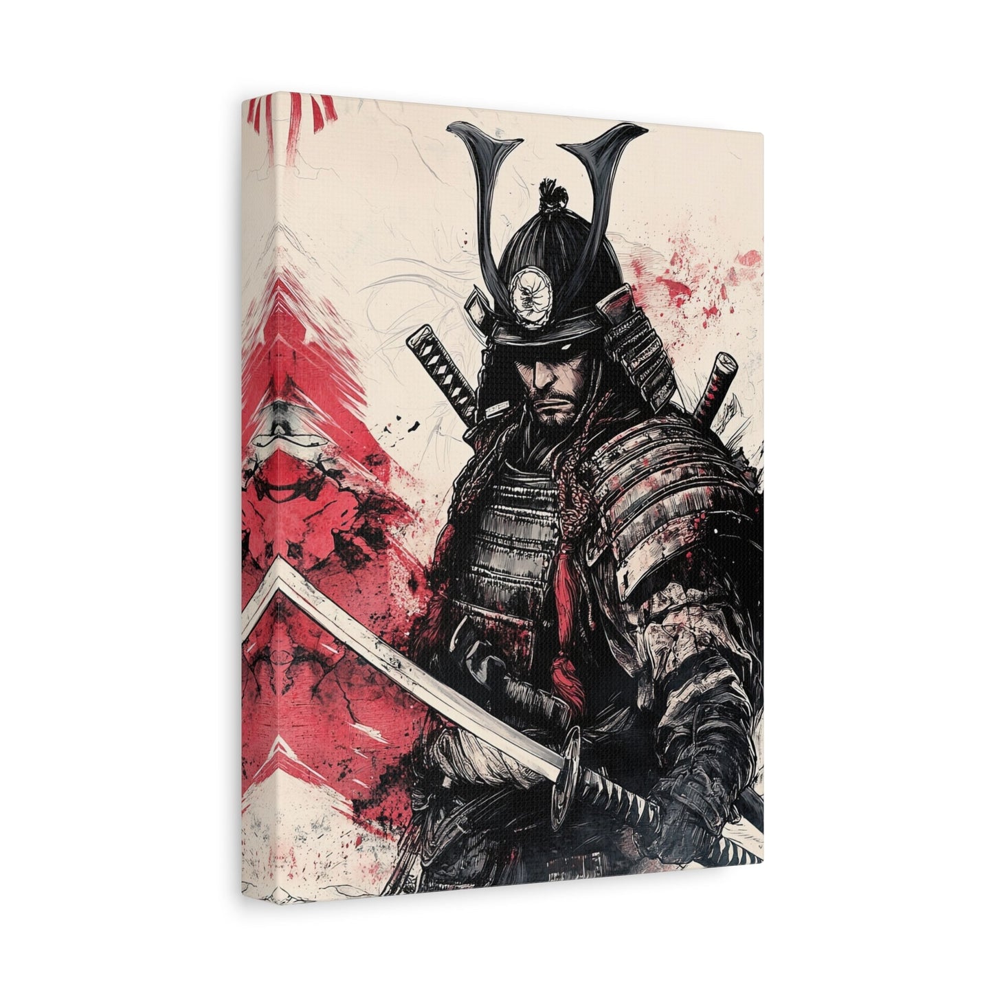 The Spirit of Bushido - Samurai Wall Art - Aestheticanvas