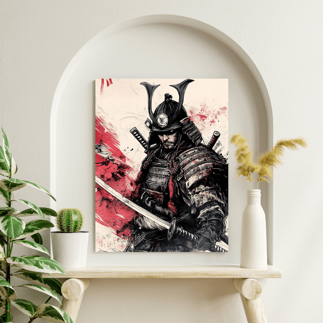 The Spirit of Bushido - Samurai Wall Art - Aestheticanvas