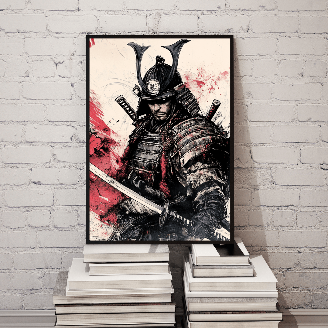 The Spirit of Bushido - Samurai Wall Art - Aestheticanvas