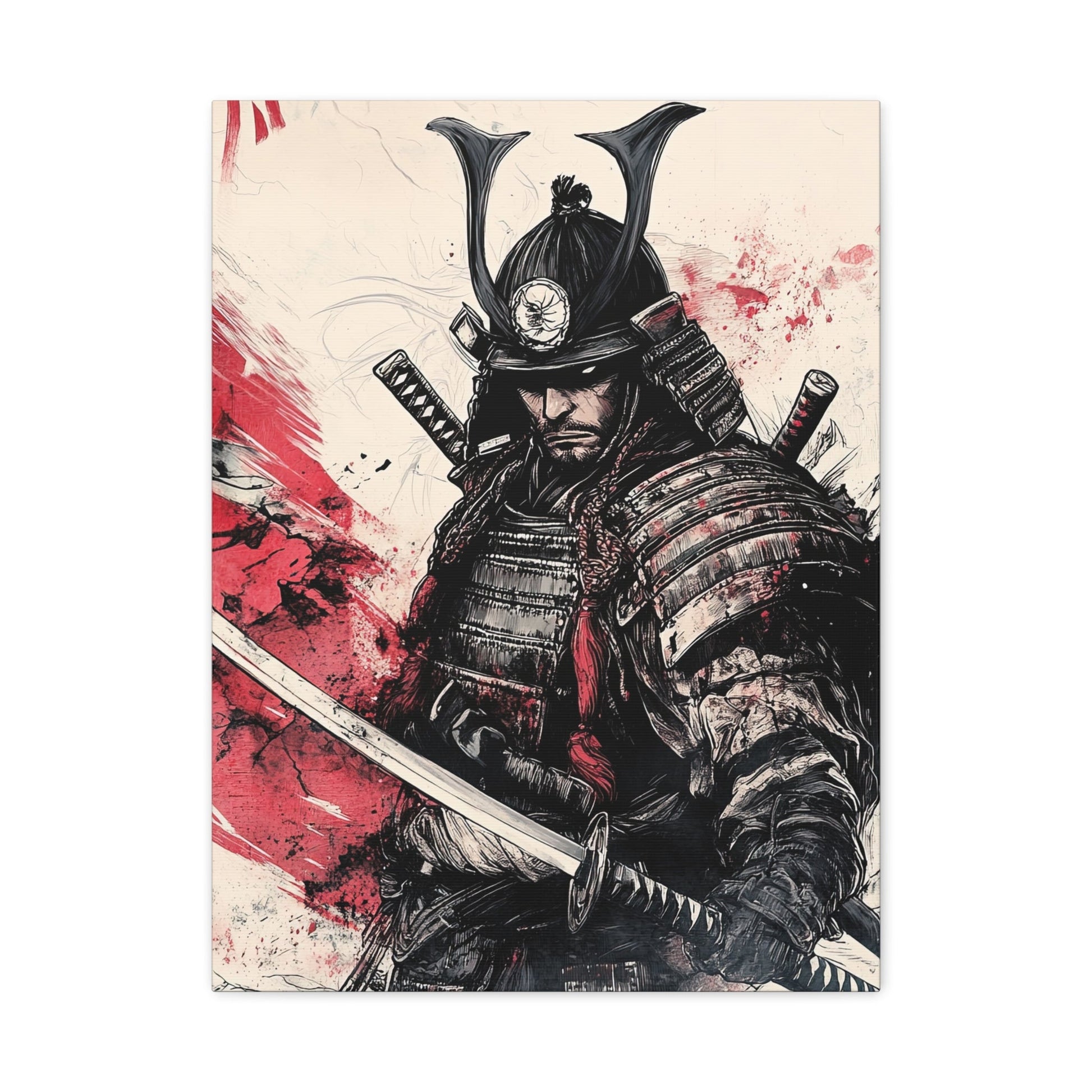 The Spirit of Bushido - Samurai Wall Art - Aestheticanvas