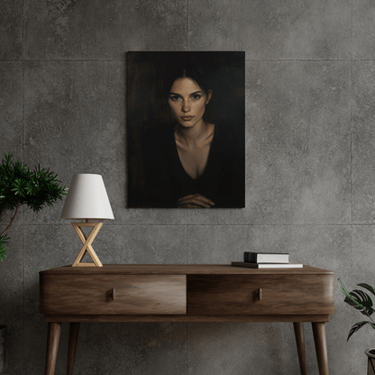 Timeless Elegance of Youth - Portrait Wall Art - Aestheticanvas