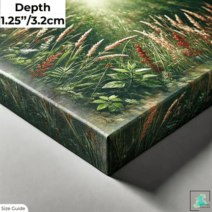 Tranquil Coral Reef Depths - Ocean Wall Art - Aestheticanvas